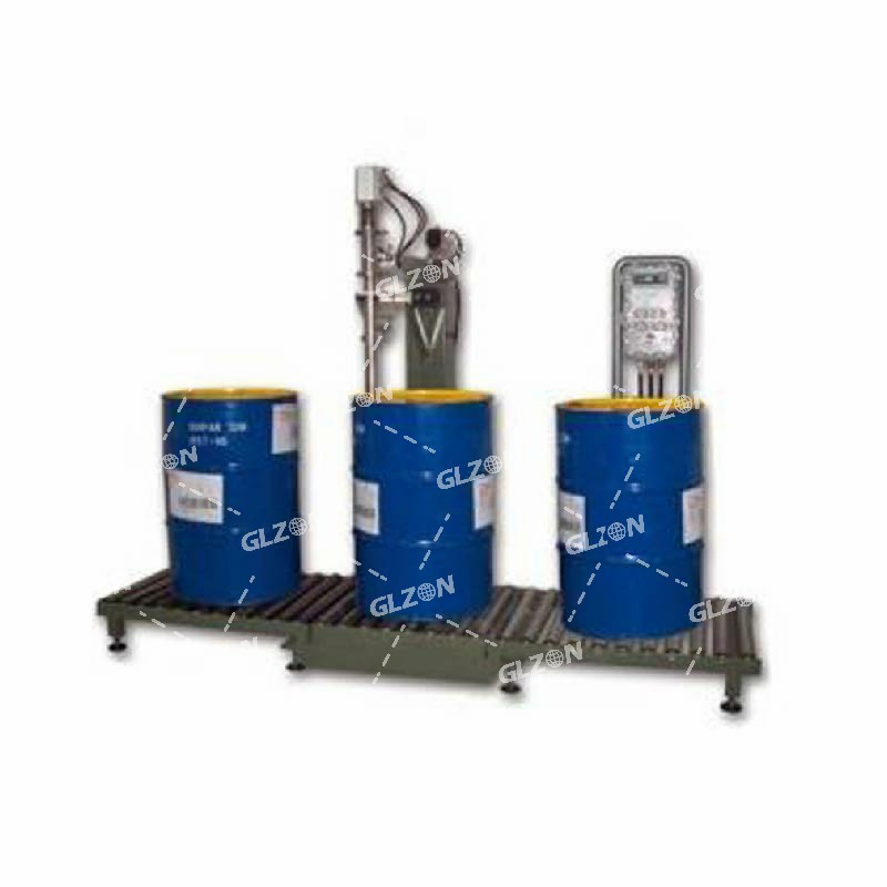 Semi auto 200kg 200L barrel drum weighing filling machine